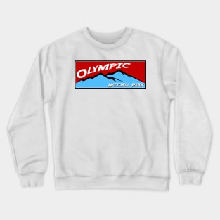 Olympic National Park Washington Crewneck Sweatshirt